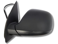 Left Passenger Side Electric Door Mirror for Volkswagen Amarok - Black (2011 - 08/2016)-Spoilers and Bodykits Australia