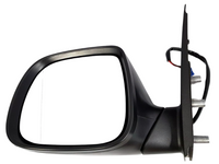 Left Passenger Side Electric Door Mirror for Volkswagen Amarok - Black - 5 Pins (08/2016 Onwards)-Spoilers and Bodykits Australia