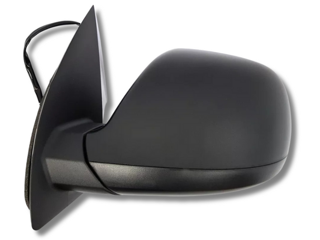 Left Passenger Side Electric Door Mirror for Volkswagen Amarok - Black - 5 Pins (08/2016 Onwards)-Spoilers and Bodykits Australia