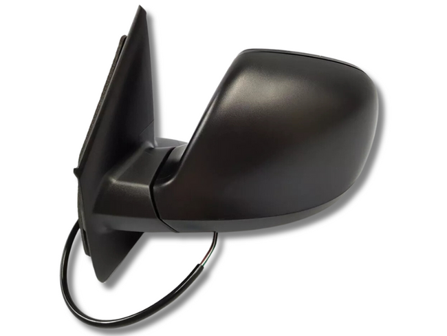 Left Passenger Side Electric Door Mirror for Volkswagen Transporter T5 - Black (2009 - 2015)-Spoilers and Bodykits Australia