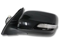 Left Passenger Side Electric Door Mirror with Indicator for 150 Series Toyota Prado - 5 Pins (2013 - 2017)-Spoilers and Bodykits Australia