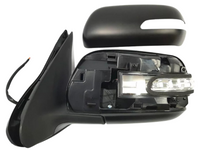 Left Passenger Side Electric Door Mirror with Indicator for Suzuki Grand Vitara (2005 - 08/2012)-Spoilers and Bodykits Australia