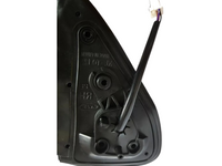 Left Passenger Side Electric Door Mirror with Indicator for Toyota Hilux Revo - Black (07/2015 Onwards)-Spoilers and Bodykits Australia