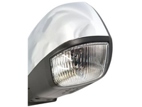 Left Passenger Side Electric Fold Door Mirror with Light for Isuzu D-MAX - Chrome (2012 - 2017)-Spoilers and Bodykits Australia