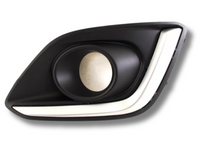 Left Passenger Side Fog Light Cover for Suzuki Swift FZ (2010 - 2017)-Spoilers and Bodykits Australia