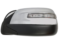 Left Passenger Side Folding Door Mirror with Light for PJ / PK Ford Ranger Wildtrak - Chrome (2006 - 2011)-Spoilers and Bodykits Australia