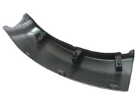 Left Passenger Side Front Lower Bumper Bar Flare Piece for Toyota Hilux - Black (05/2011 - 05/2015)-Spoilers and Bodykits Australia