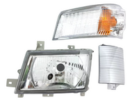 Left Passenger Side Head Light & Corner Park Light for Mitsubishi Canter Fuso FE 7/8 (2011 Onwards)-Spoilers and Bodykits Australia