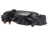 Left Passenger Side Head Light for BA / BF Ford Falcon XT - Black (10/2002 - 08/2006)-Spoilers and Bodykits Australia