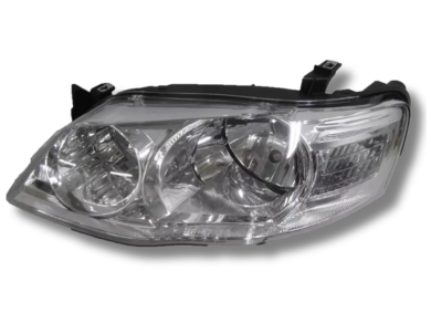 Left Passenger Side Head Light for BF Ford Falcon MK2 XT - Chrome-Spoilers and Bodykits Australia