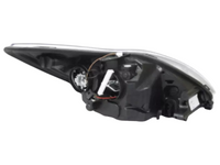 Left Passenger Side Head Light for Ford Focus LV Zetec 4 & 5 Door - Black (2009 - 2011)-Spoilers and Bodykits Australia