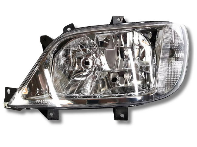 Left Passenger Side Head Light for Mercedes Benz Sprinter - Crystal (03/2003 - 09/2006)-Spoilers and Bodykits Australia