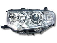 Left Passenger Side Head Light for Mitsubishi Challenger PB (09/2009 - 06/2013)-Spoilers and Bodykits Australia
