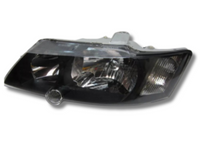 Left Passenger Side Head Light for VY Holden Commodore SS / SV8 - Black-Spoilers and Bodykits Australia