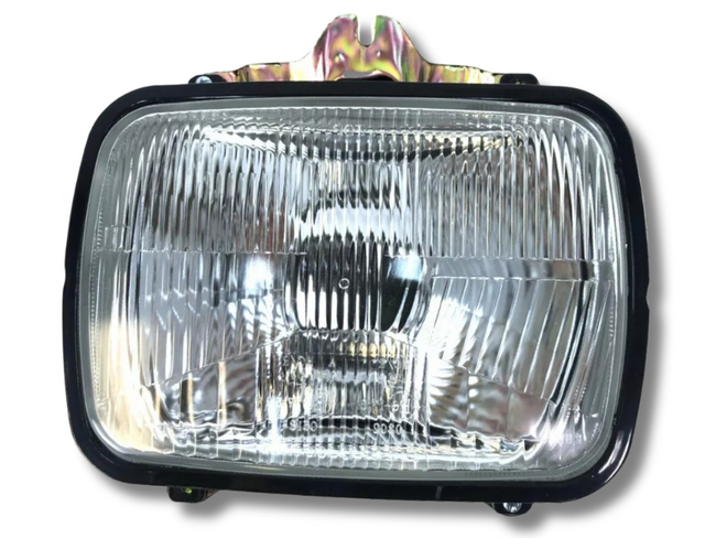Left Passenger Side Head Light with Backplate for Toyota Hilux 2WD (1983 - 2005) / 4WD (1983 - 2001)-Spoilers and Bodykits Australia