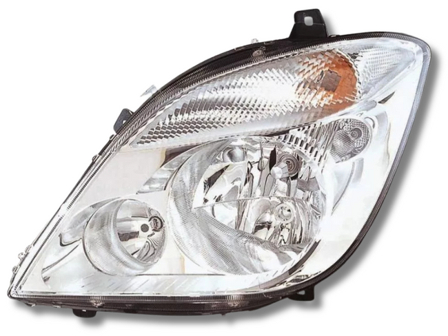 Left Passenger Side Head Light without Fog Light for Mercedes Benz Sprinter W906 (2006 - 2013)-Spoilers and Bodykits Australia