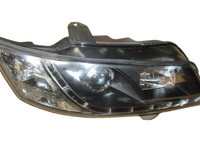 Left Passenger Side LED Head Light for VY Holden Commodore SS / Executive - Black-Spoilers and Bodykits Australia