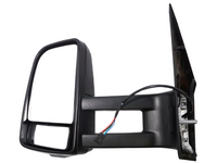 Left Passenger Side Long Arm Door Mirror for Volkswagen Crafter Cab Chassis (2008 - 2017)-Spoilers and Bodykits Australia
