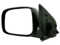 Left Passenger Side Manual Door Mirror for Great Wall V200 / V240 - Black (2009 Onwards)-Spoilers and Bodykits Australia