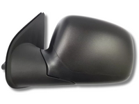 Left Passenger Side Manual Door Mirror for Holden Rodeo RA - Black (03/2003 - 06/2008)-Spoilers and Bodykits Australia