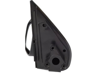 Left Passenger Side Manual Door Mirror for Isuzu D-MAX - Black (10/2008 - 05/2012)-Spoilers and Bodykits Australia