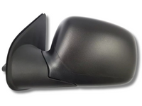 Left Passenger Side Manual Door Mirror for Isuzu D-MAX - Black (10/2008 - 05/2012)-Spoilers and Bodykits Australia