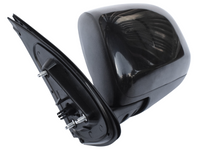 Left Passenger Side Manual Door Mirror for Toyota Hilux - Black (2005 - 2013)-Spoilers and Bodykits Australia