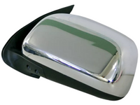 Left Passenger Side Manual Door Mirror for Toyota Hilux - Chrome (2005 - 2015)-Spoilers and Bodykits Australia