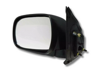 Left Passenger Side Manual Door Mirror for Toyota Hilux Ute GGN / KUN / TGN - Black (2005 - 2015)-Spoilers and Bodykits Australia