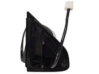 Left Passenger Side Manual Door Mirror with Indicator for NP300 Nissan Navara D23 - 5 Pins - Chrome (2015 Onwards)-Spoilers and Bodykits Australia