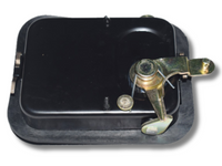 Left Passenger Side Outer Door Handle for Jeep Wrangler TJ - Matt Black (1996 - 2007)-Spoilers and Bodykits Australia