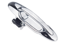 Left Passenger Side Rear Outer Door Handle for 100 Series Toyota Landcruiser - Chrome (1998 - 2007)-Spoilers and Bodykits Australia