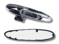 Left Passenger Side Rear Outer Door Handle for 100 Series Toyota Landcruiser - Chrome (1998 - 2007)-Spoilers and Bodykits Australia