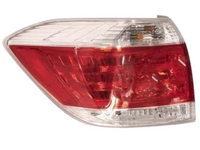 Left Passenger Side Tail Light for Toyota Kluger GSU40 (08/2010 - 12/2013)-Spoilers and Bodykits Australia