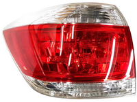 Left Passenger Side Tail Light for Toyota Kluger GSU40 (08/2010 - 12/2013)-Spoilers and Bodykits Australia
