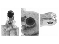 Left Rear Brake Caliper without Bracket for Mitsubishi Pajero NG / NH / NJ / NK (1990 - 1999) - Spoilers and Bodykits Australia