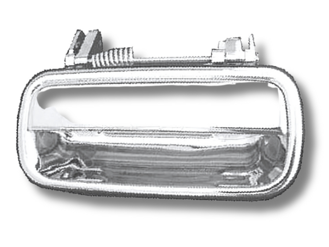 Left Rear Door Handle for Toyota Hilux - Chrome (10/1997 - 01/2005)-Spoilers and Bodykits Australia