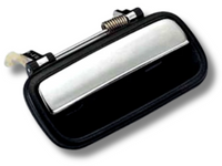 Left Rear Door Handle for Toyota Hilux LN106 4WD - Black / Chrome (1988 - 1997)-Spoilers and Bodykits Australia