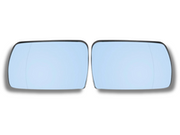 Left & Right Door Mirror Glass with Backing Plate for BMW X5 E53 (1996 - 2006)-Spoilers and Bodykits Australia