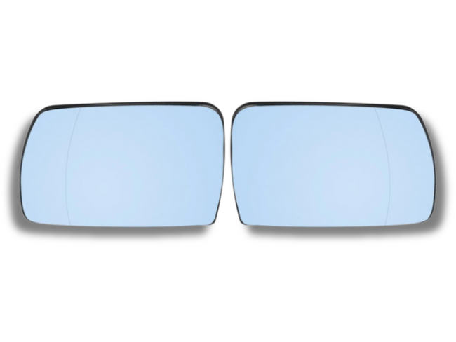 Left & Right Door Mirror Glass with Backing Plate for BMW X5 E53 (1996 - 2006)-Spoilers and Bodykits Australia