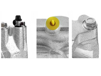 Left & Right Front Brake Calipers for 70 / 75 Series Toyota Landcruiser HZJ75 / FZJ75 / FJ70 (1988 - 2005) - Spoilers and Bodykits Australia