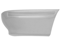 Left & Right Front Bumper Bar Ends for VL Holden Commodore - Grey (1986 - 1988)-Spoilers and Bodykits Australia