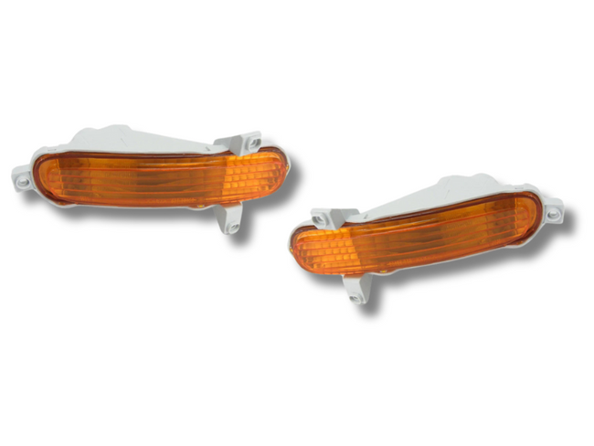 Left & Right Front Bumper Indicator Lights for Ford Telstar AX / AY LA (02/1992 - 06/1996)-Spoilers and Bodykits Australia