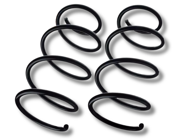 Left & Right Front Coil Springs x2 for BMW E46 320d / 323i / 325i / 325ti 2.0L / 2.2L / 2.5L (1998 - 2005)-Spoilers and Bodykits Australia