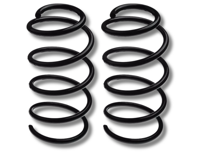 Left & Right Front Coil Springs x2 for BMW E60 / E61 525d / 530d xDrive 3.0L Diesel (2005 - 2010)-Spoilers and Bodykits Australia