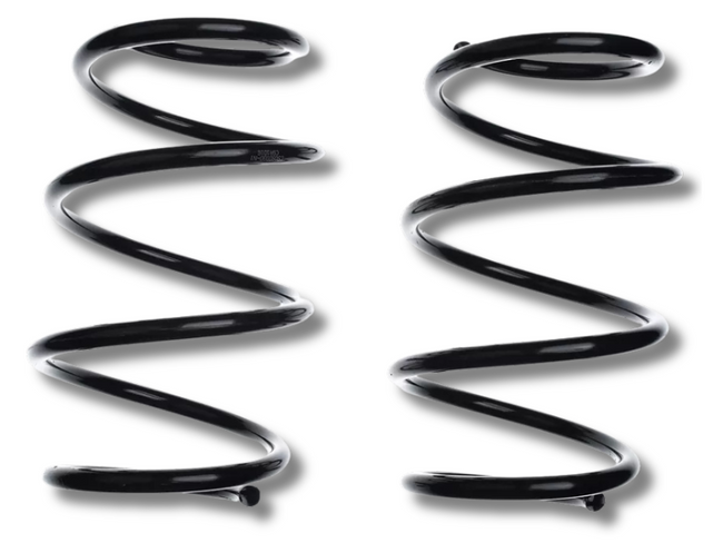 Left & Right Front Coil Springs x2 for BMW M3 E46 3.2L Petrol Convertible (03/2001 - 08/2006)-Spoilers and Bodykits Australia