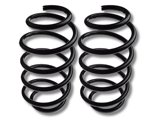 Left & Right Front Coil Springs x2 for BMW X5 E53 3.0L M54 Petrol (2000 - 2006)-Spoilers and Bodykits Australia