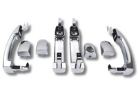 Left & Right Front & Rear Outer Door Handles for FG / FGX Ford Falcon - Chrome (2008 - 2018)-Spoilers and Bodykits Australia