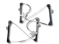 Left & Right Front Window Regulators without Motor for BMW E46 318i / 320i / 325i Coupe - Spoilers and Bodykits Australia