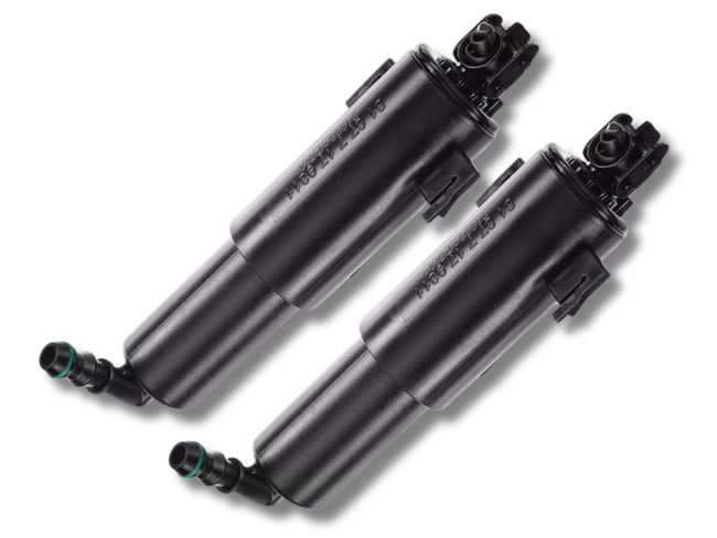 Left & Right Head Light Washer Nozzles for BMW 3 Series E90 / E91 / E92 / E93 (2004 - 2012)-Spoilers and Bodykits Australia